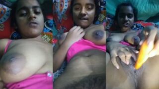 Tirunelveli 19yr pen big boobs kanbithu carrotil pussy ool seigiral