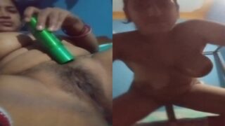 Shopping mall sales girl perfume bottle vachi masturbation pannukiral