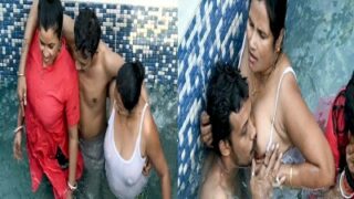 Rich Aunties swimming pool group ool seiyum outdoor padam