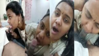 Chennai local aunty kathalan sunniyai naki oombum ool mms