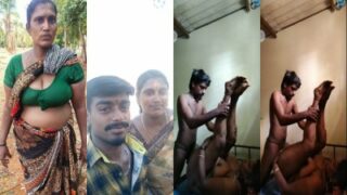 Pollachi gramathu Aunty marumagan ool seiyum family porn