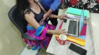 Office lady staff aunty manager paiyanudan sex seikiral